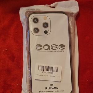 Case-Mate Silver iPhone 15 Pro Max Case